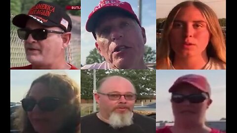 Trump Rally Shooting - Eye Witness Compilation