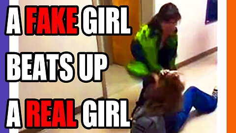 Another Boy Pretending To Be A Girl Beats Up A Biological Girl
