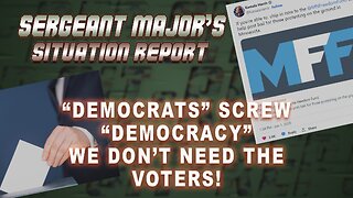 "Democrats” Screw “Democracy” We Don’t Need The Voters! | John Gillette