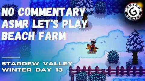 Stardew Valley No Commentary - Family Friendly Lets Play on Nintendo Switch - Winter Day 13