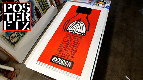 Advise & Consent - Saul Bass original 1962 Poster Fix