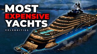 Beyond Luxury: Inside the Most Expensive Yachts Owned by Celebrities (2022) | A Jaw-Dropping Tour