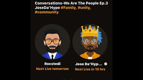 Conversations - We Are The People Ep.3 Jose Da’Hype