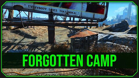 Abandoned Camp in Fallout 4 - A Mysterious and Forgotten Location!