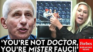 BREAKING Chaos Erupts As Marjorie Taylor Greene Lobs 'Personal Attack' At Fauci, Dems Stop Hearing