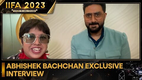 IIFA AWARDS 2023 Actor Abhishek Bachchan talks about his favourite IIFA moment