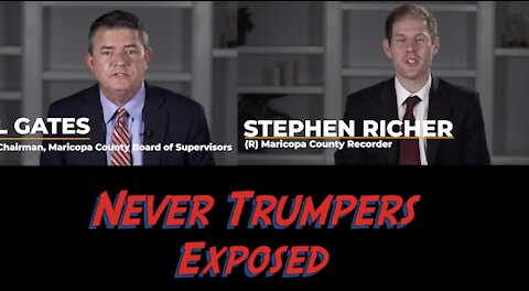 Richer and Gates Have Finally Been Exposed as Never Trumpers - Vote Them Out!