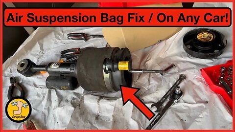 Air Suspension Bag Replacement Fix - Lincoln Navigator / Ford Expedition