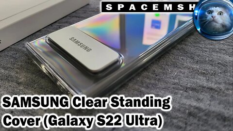 Samsung Clear Standing Cover for Galaxy S22 Ultra