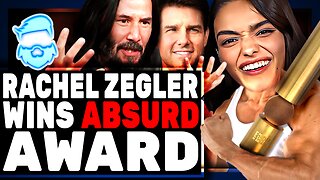 Insufferable Brat Rachel Zegler Wins INSANE Award Over Keanu Reeves & Tom Cruise! Snow White DOOMED!