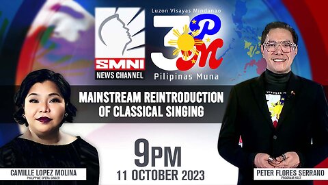 LIVE: 3PM Luzon Visayas Mindanao – Pilipinas Muna with Peter Flores Serrano | October 11, 2023