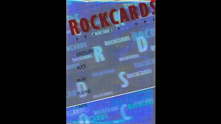 Rockcards Series 1 Trading Cards (1991, MLE) -- What's Inside