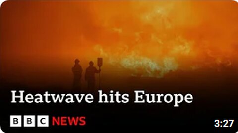 Record temperature warning as heatwave hits southern Europe - BBC News