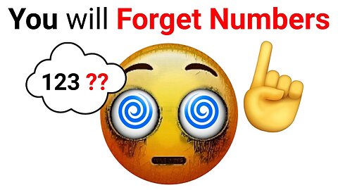 This Video will Make You Forget Numbers!! 😱