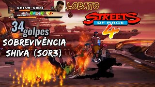 Streets of Rage 4 - Sobrevivência - Shiva (SOR3)