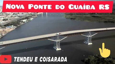 Nova Ponte do Guaíba / RS Novo ponto turístico de Porto Alegre. #turismo #novapontedoguaiba #viajar
