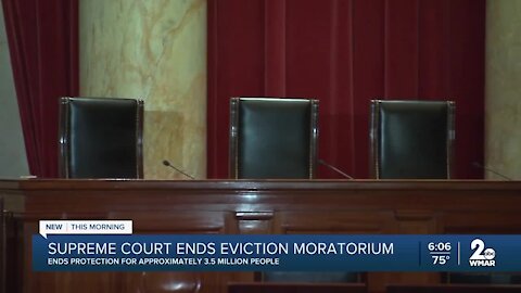 Supreme Court ends eviction moratorium