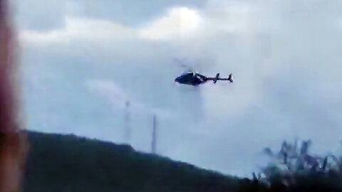 Helicopter carrying four people Crashes!