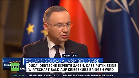 Duda: Deutsche Experte sagen, Putin wolle die Wirtschaft auf Kriegskurs gegen die NATO bringen