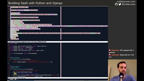 Stripe Hosted Checkout - Building SaaS with Python and Django #92