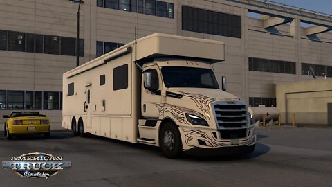 ATS Gameplay | Freightliner Cascadia NRC RV Motorhome