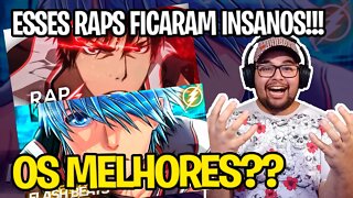 REACT 2 EM 1 RAP DO KAGAMI E KUROKO | Flash Beats