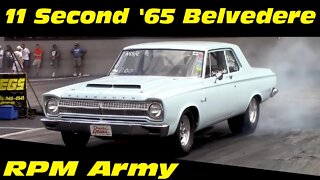 11 Second 1965 Plymouth Belvedere Drag Racing