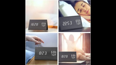 Cliusnra USB Digital Alarm Clock Review: Im In Love With The Style Of This Thing