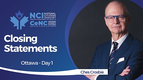 Closing Remarks With Ches Crosbie | Ottawa Day One | NCI