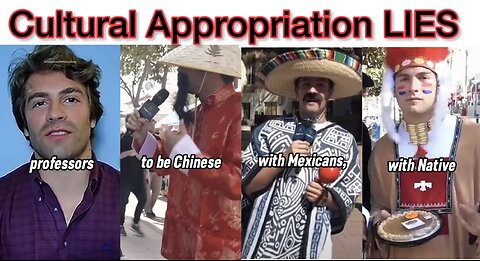 CULTURAL APPROPRIATION is a Disease CREATED by a NARROW MIND!