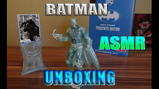 ASMR Unboxing: Batman Frostbite Edition (Gold Label McFarlane Limited Edition)