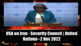 USA on Iran - Security Council United Nations.