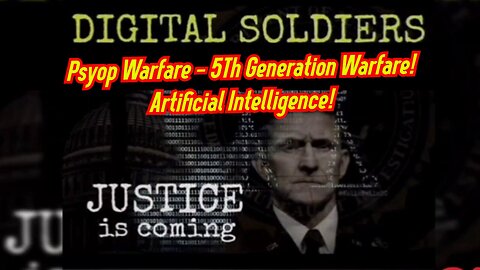 Gen. Flynn INTEL DECODE: Psyop Warfare - 5Th Generation Warfare - Artificial Intelligence!