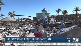 Business owners hold on to hope as Hurricane Ian recovery continues
