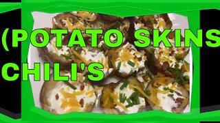 Baked Potato Skin Oven Recipes Appetizer