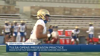 Tulsa Golden Hurricane opens preseason practice