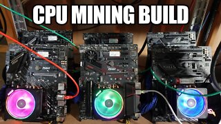 Ryzen 3900x X4 Build | CPU Mining