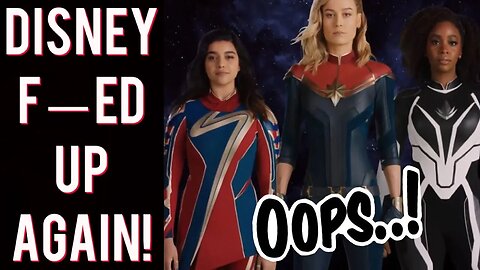 The Marvels promo gets ROASTED so bad Disney runs damage control! MCU interview BACKFIRES!