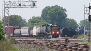 CSX Local Mixed Train from Marion, Ohio August 22, 2021