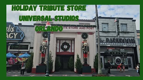 Universal Studios Orlando HOLIDAY TRIBUTE STORE 2023