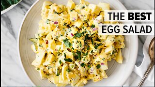 EGG SALAD | how to make the BEST egg salad recipe + collard wrap