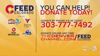 Feed Colorado collecting food to feed hungry families