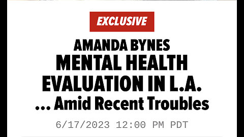 Amanda Bynes Detained….Again