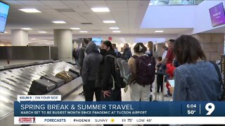Spring break travel impact at TUS