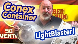 Solar LightBlaster for Conex Containers!
