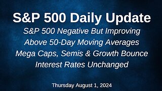 S&P 500 Daily Market Update for Thursday August 1, 2024