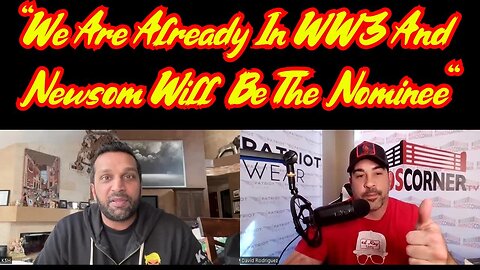 Kash Patel on NiNo Breaking: "We Are Already In WW3 And Newsom Will Be The Nominee"