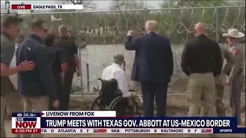 Only Trump could get migrants to chant Trump
