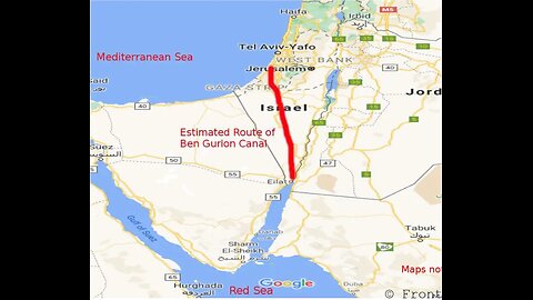 💥💥💥 All you should know about the Israeli Ben Gurion Canal project... Pt1