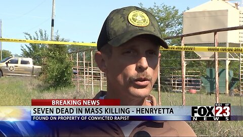 Video: Search for 2 missing girls over after authorities found 7 bodies on property near Henryetta